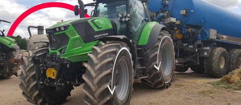 Ombouwmogelijkheden tractorbanden